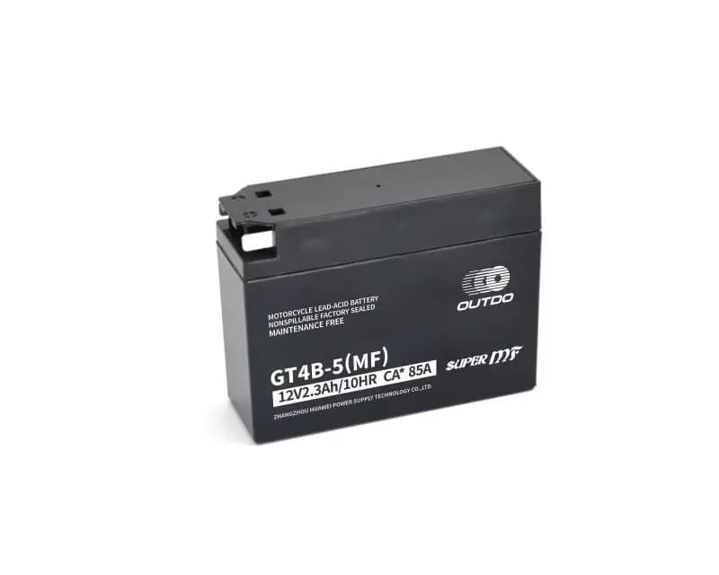 OUTDO Factory Activated MF GT4B-5(MF) Motorcycle Battery 12V 2.3Ah