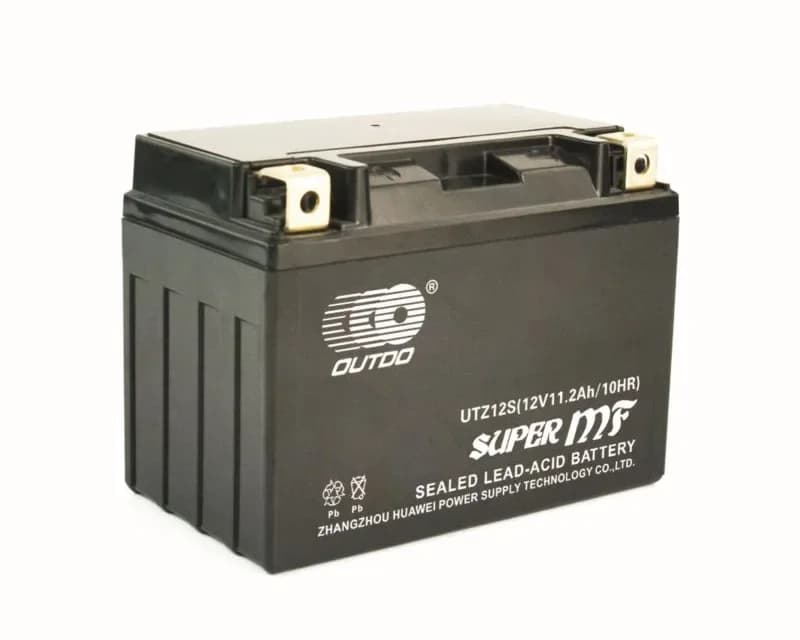 OUTDO Factory Activated MF UTZ12S(MF) Motorcycle Battery 12V 11.2Ah