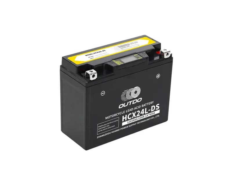 OUTDO High Performance DS-iGEL HCX24L-DS Motorcycle Battery 12V 24Ah