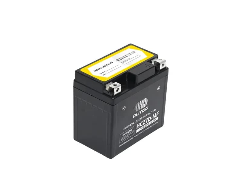 OUTDO High Performance Factory Activated HCZ7D-MF Motorcycle Battery 12V 6Ah