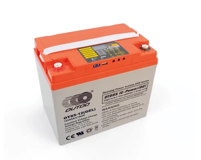 OUTDO Housing Power System OTD85(GEL) Energy Storage Battery 12V 85Ah