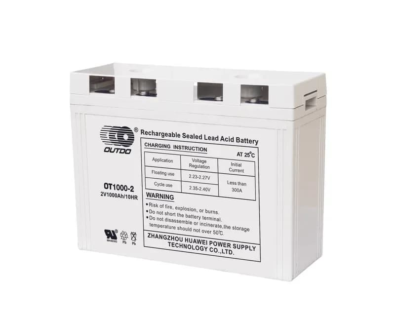 OUTDO Industrial Battery – 2V Series OT1000-2 Stationary Battery 2V 1000Ah
