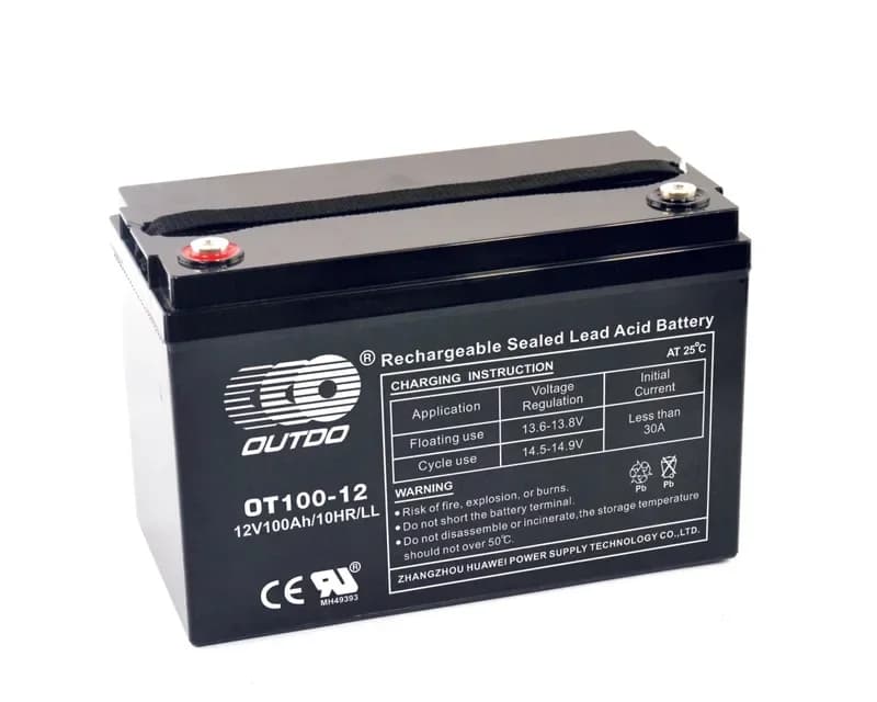 OUTDO Industrial Battery – Long Life Series OT100-12/LL Stationary Battery 12V 100Ah