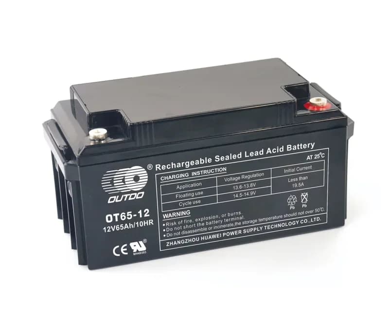 OUTDO Industrial Battery – Medium and Large Series OT65-12 Stationary Battery 12V 65Ah