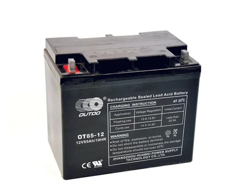 OUTDO Industrial Battery – Medium and Large Series OT85-12 Stationary Battery 12V 85Ah