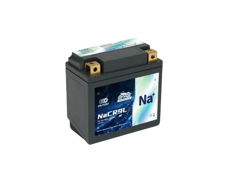 OUTDO Sodium-Ion Motorcycle Battery NaCR9L Motorcycle Battery 12V 7Ah