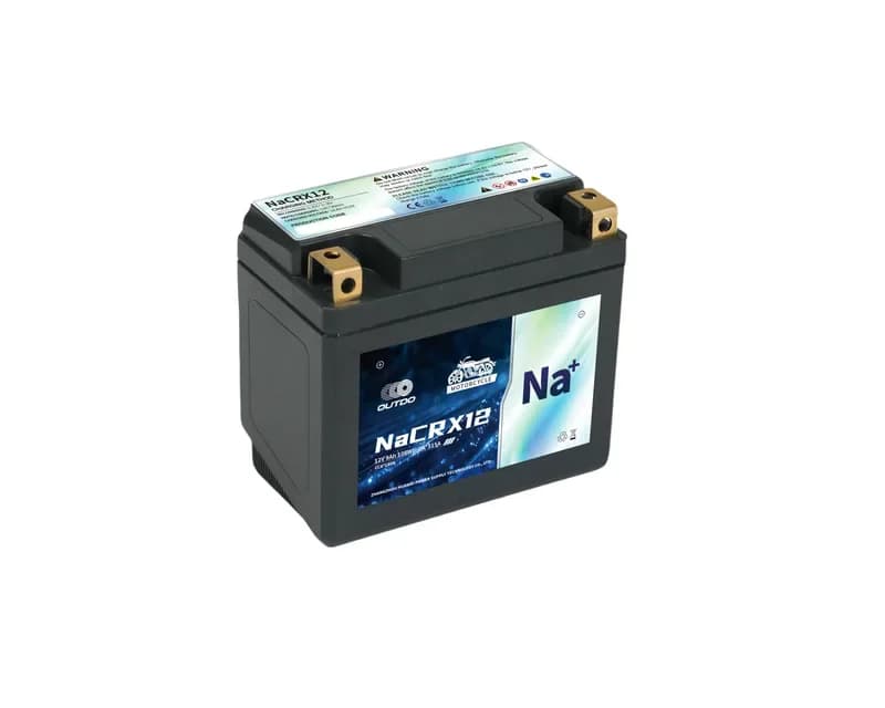 OUTDO Sodium-Ion Motorcycle Battery NaCRX12 Motorcycle Battery 12V 9Ah