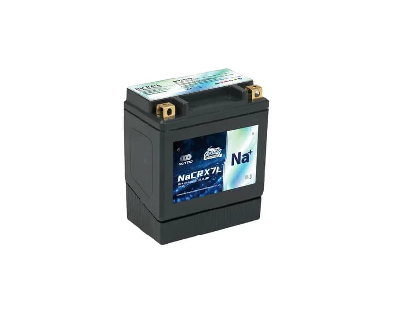 OUTDO Sodium-Ion Motorcycle Battery NaCRX7L Motorcycle Battery 12V 4.5Ah
