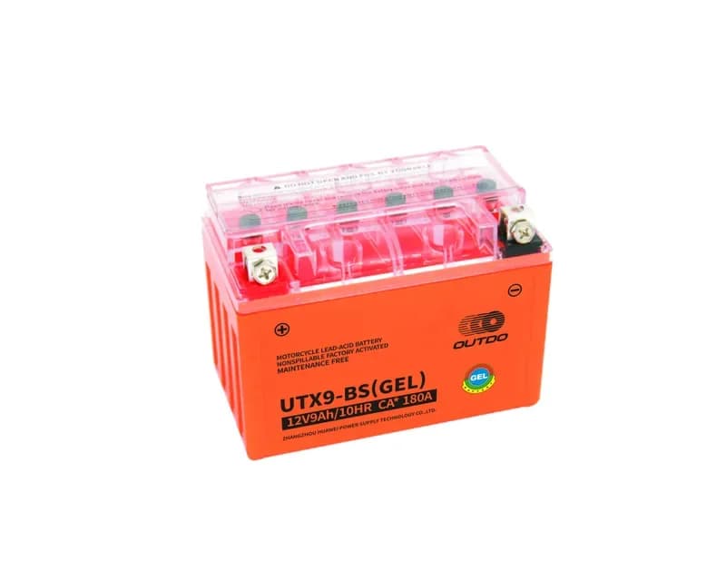 OUTDO UTX9-BS(GEL) Motorcycle Battery 12V 9Ah
