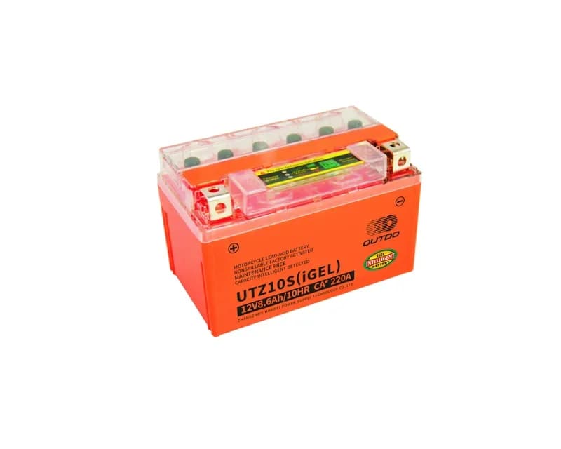 OUTDO UTZ10S(iGEL) Motorcycle Battery 12V 8.6Ah