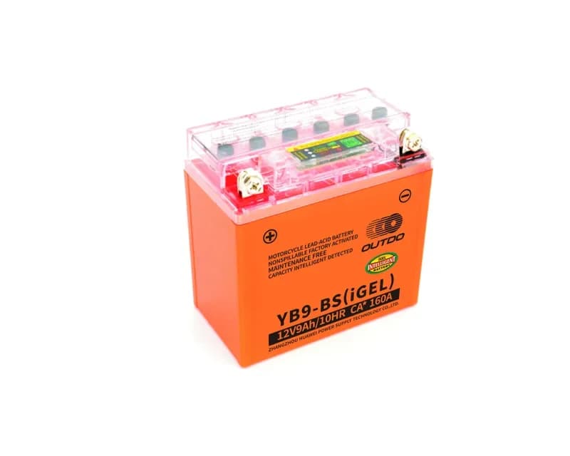 OUTDO YB9-BS(iGEL) Motorcycle Battery 12V 9Ah
