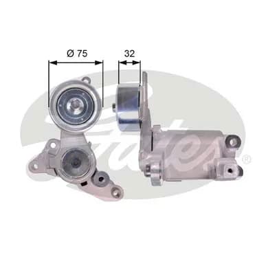 Gates DriveAlign™ Tensioner Unit T39135 – Belt Tensioner, V-ribbed belt