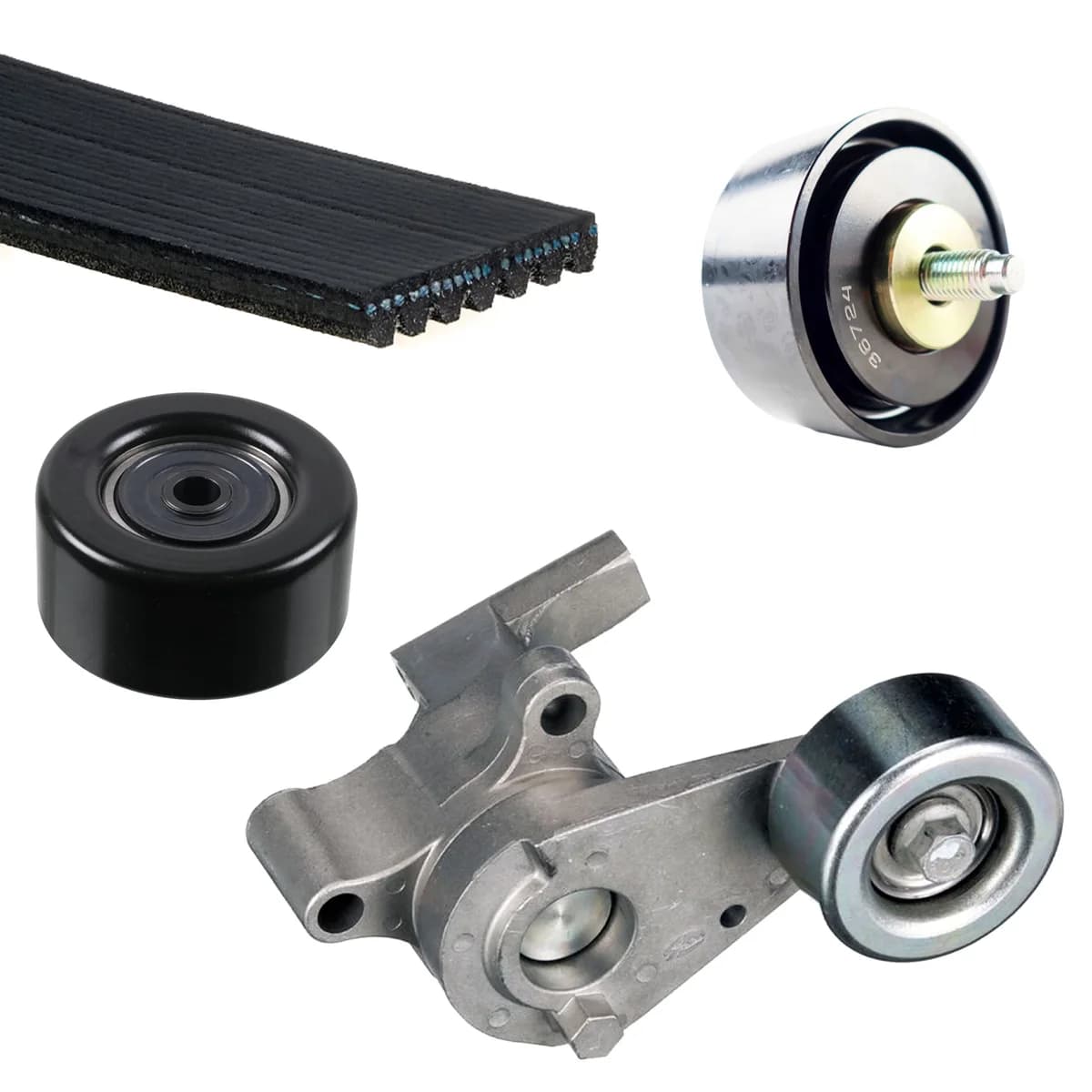 Gates Micro-V® Kit ACK7PK2300K1 – V-ribbed Belt Set