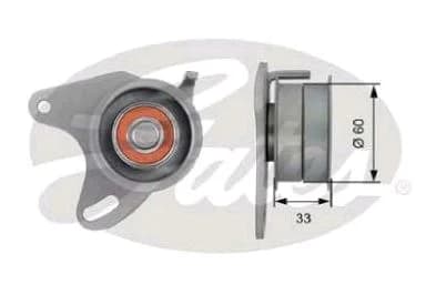 Gates PowerGrip™ Tensioner Pulley T41050 – Tensioner Pulley, timing belt