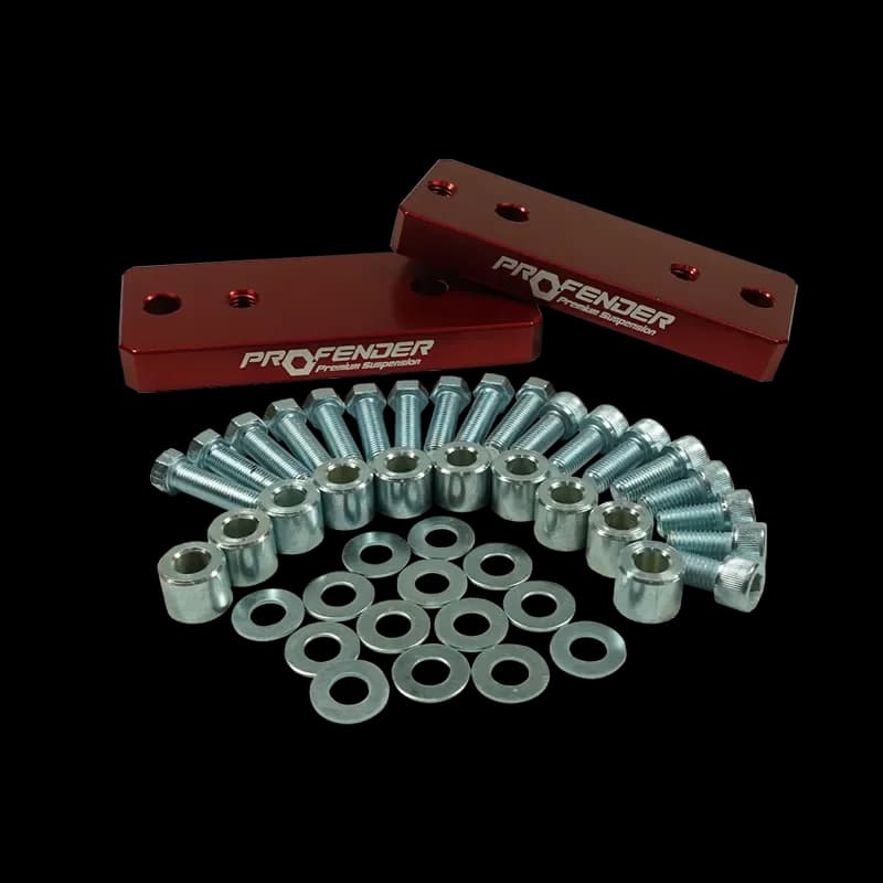 PROFENDER stabilizer bar relocation plate (เพลทเลื่อนกันโคลง) SB-001 – Toyota Fortuner 2005-2015, Toyota Hilux Vigo 4WD / Prerunner 2005-2015
