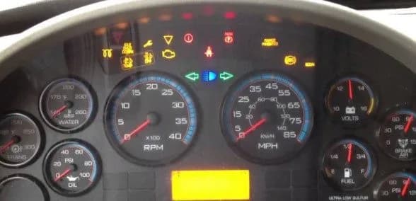 Illustration: Dashboard (truck)