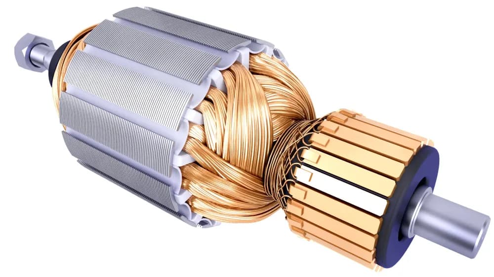 Illustration: Electric Motor Rotor (industrial)