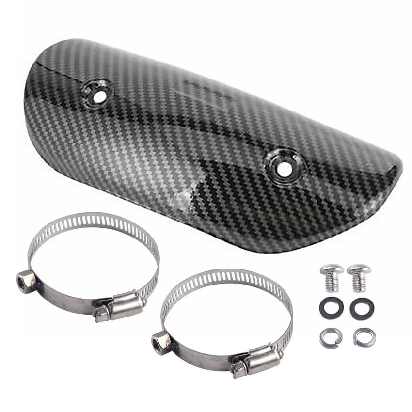 Illustration: Exhaust Heat Shield (motorcycle)