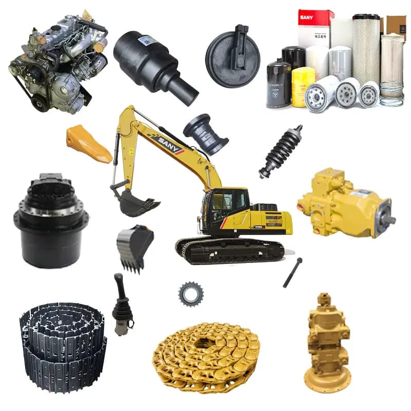 Illustration: Genuine Maintenance Part (excavator)
