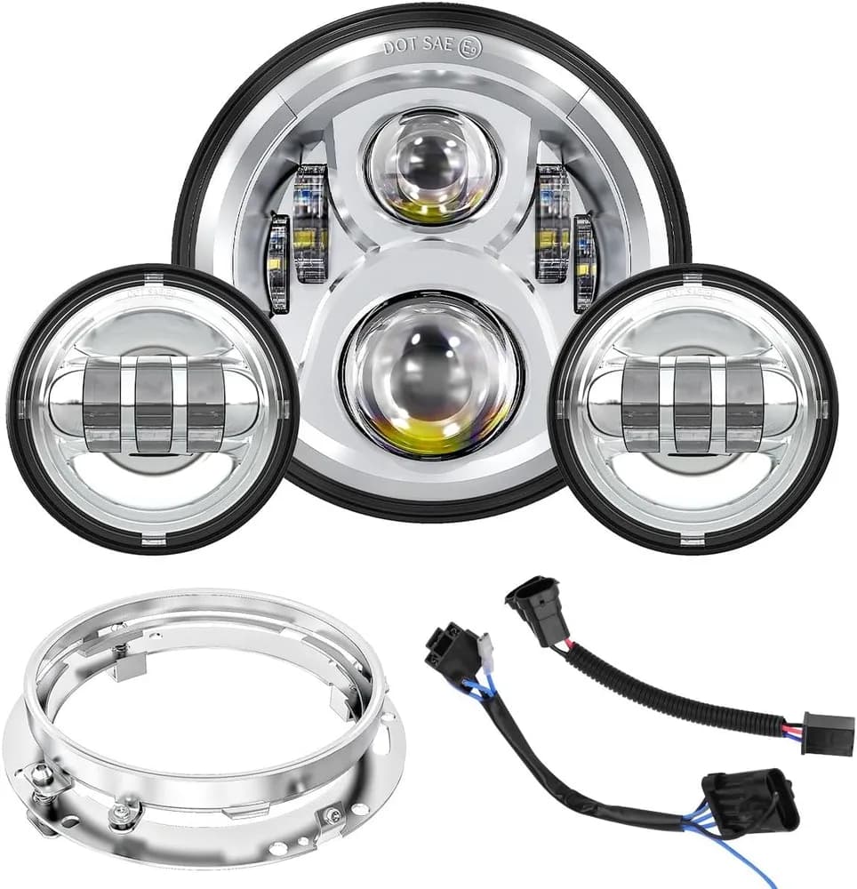 Illustration: Head Lamp Assembly (motorcycle)
