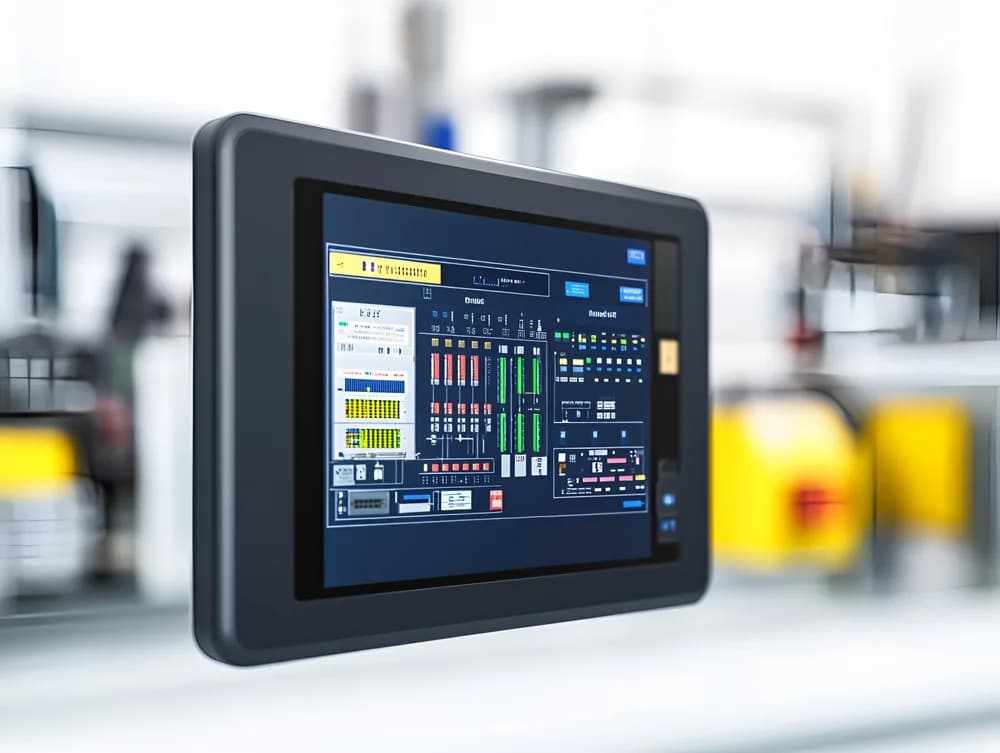 Illustration: HMI Panel (industrial)
