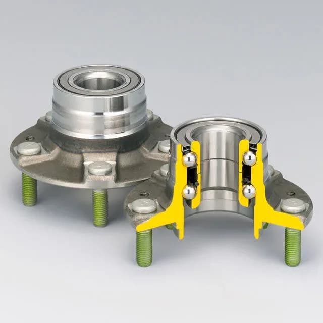Illustration: HUB II / HUB III hub assembly