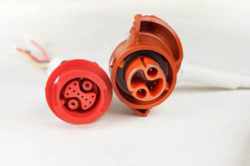 Illustration: HV Connector (industrial)