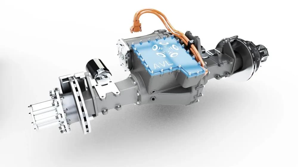 Illustration: Integrated E-Axle (industrial)