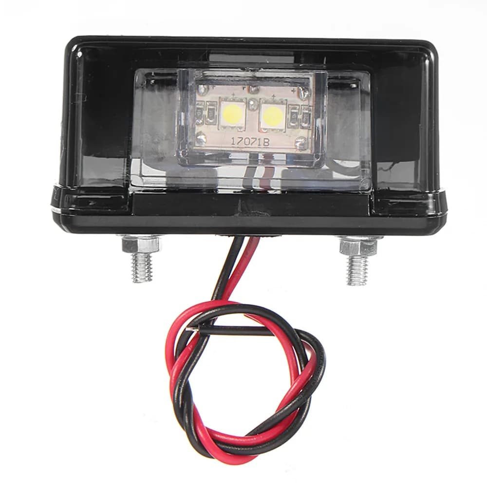 Illustration: License Plate Lamp (truck)