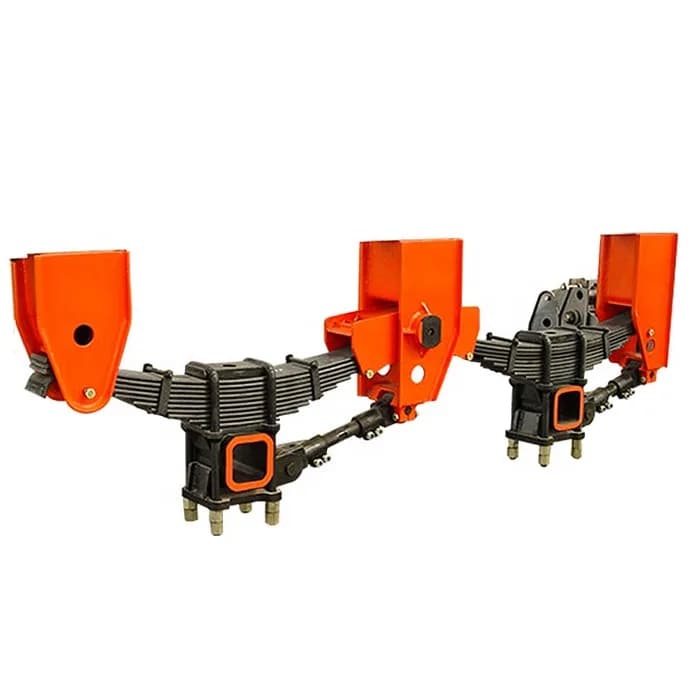 Illustration: Mechanical Suspension Assembly (truck)