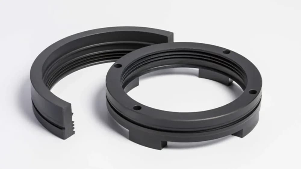 Illustration: Motor Labyrinth Seal (industrial)