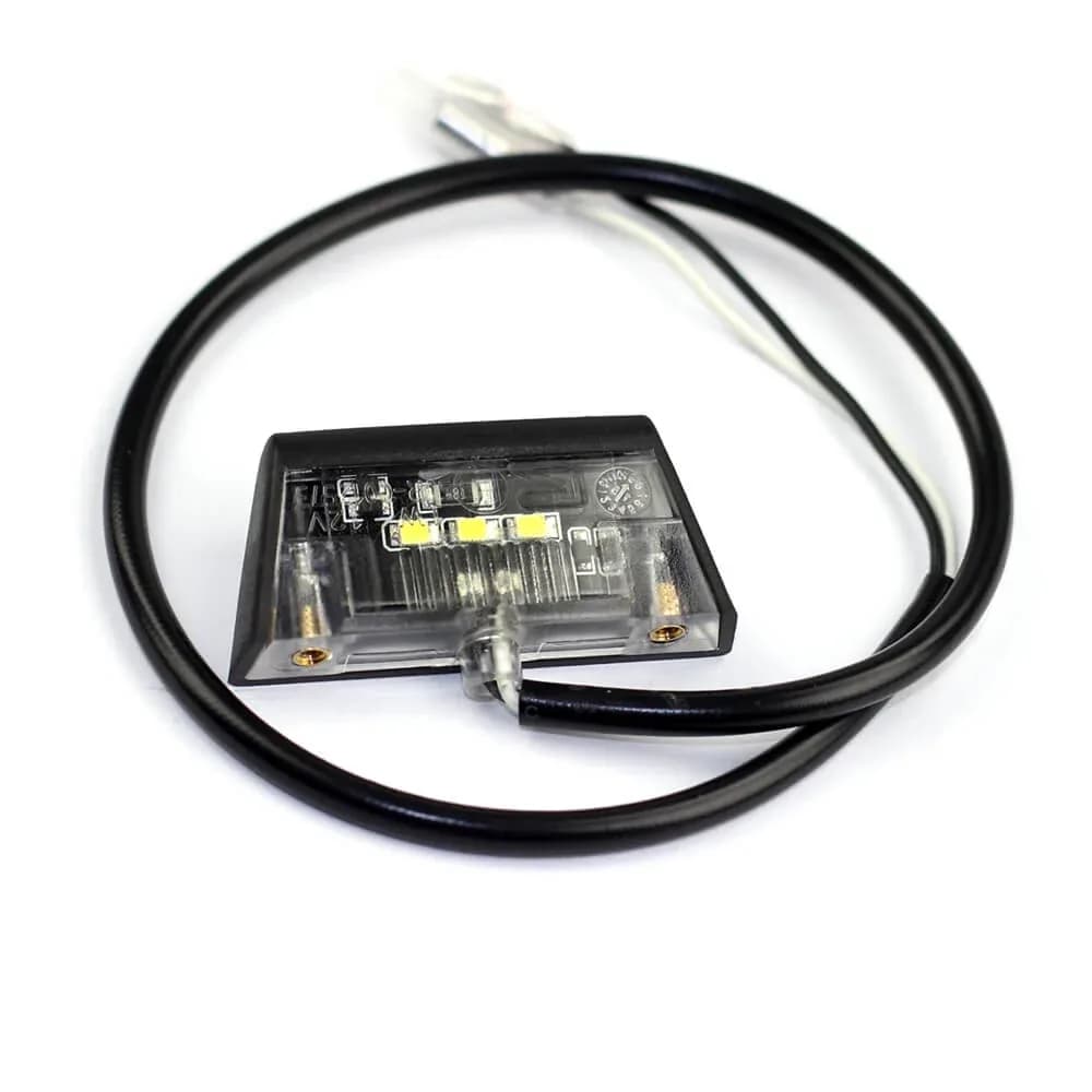 Illustration: Number Plate Lamp (motorcycle)