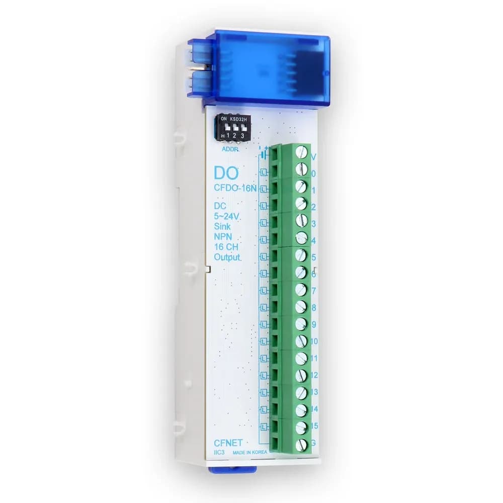 Illustration: PLC Digital Output Module (industrial)