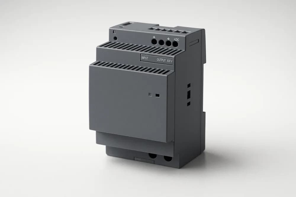 Illustration: PLC Power Supply (industrial)
