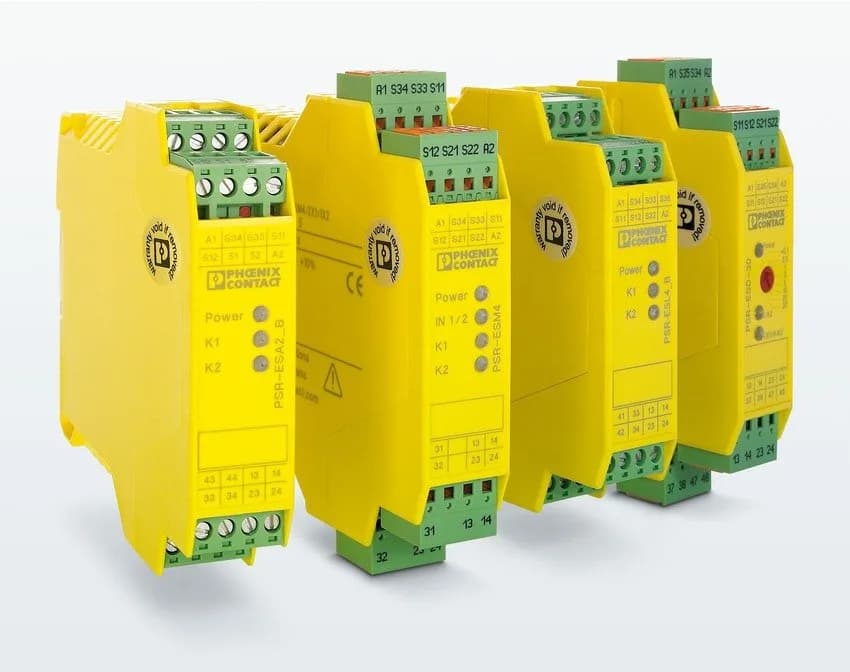 Illustration: Safety Relay (industrial)
