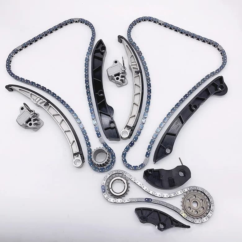 Illustration: timing chain, gear and guide