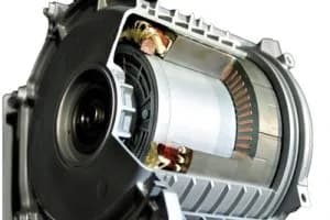 Illustration: Traction Motor Stator (industrial)
