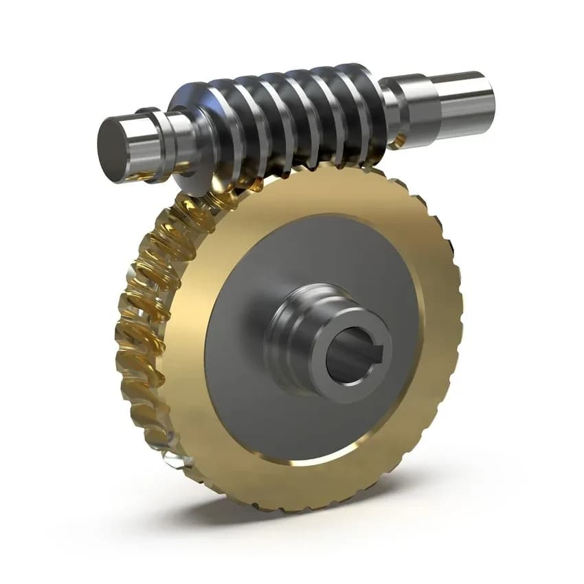 Illustration: Worm Gear (industrial)
