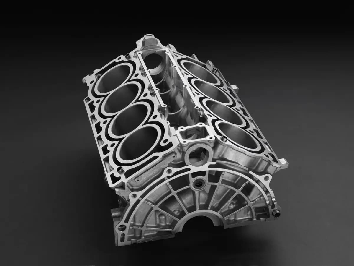 Engine cylinder block