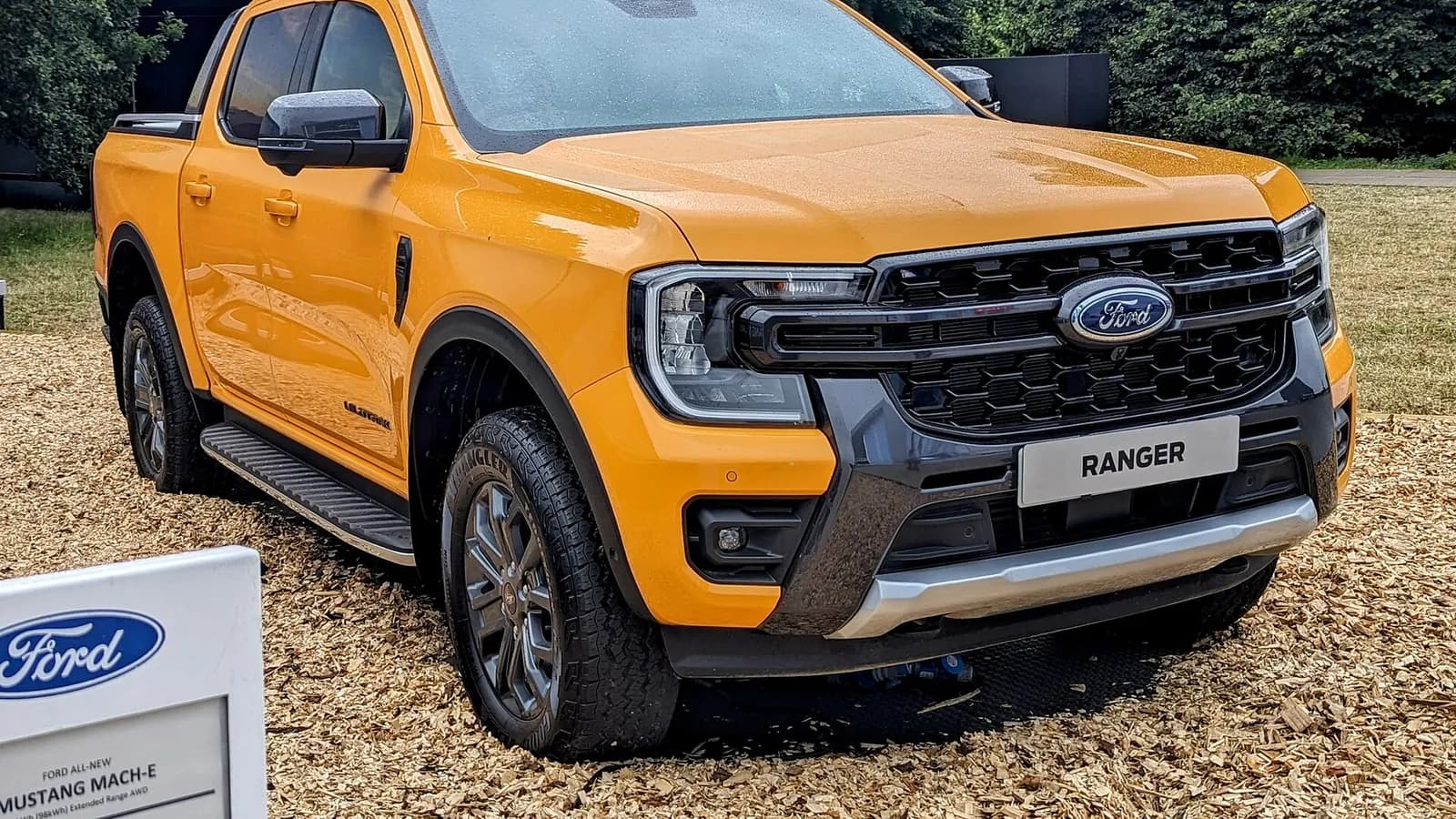 Ford Ranger Wildtrak pickup with sports bar