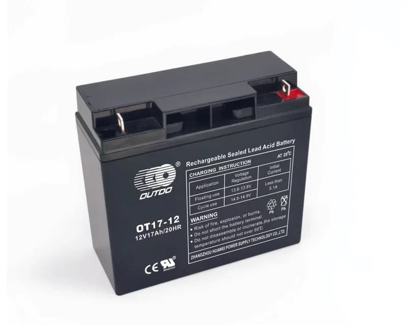 OUTDO Industrial Battery – Small Series OT17-12 Stationary Battery 12V 17Ah